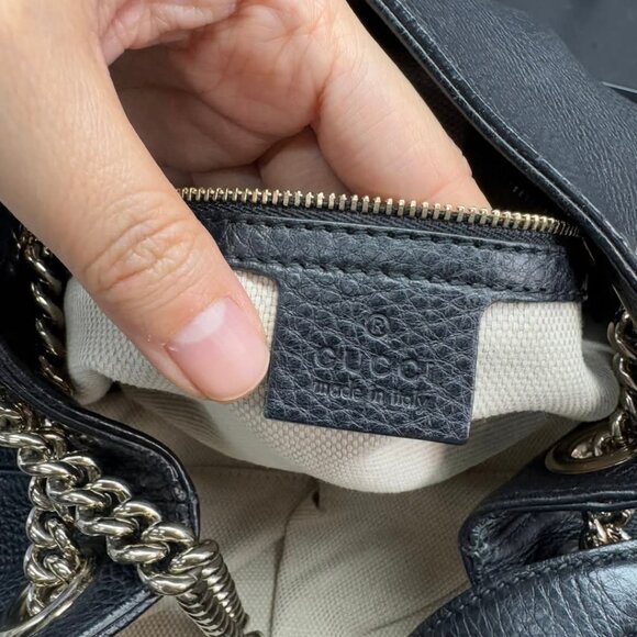 Gucci Soho Leather Shoulder Bag 680-040925 - Picture 16 of 16